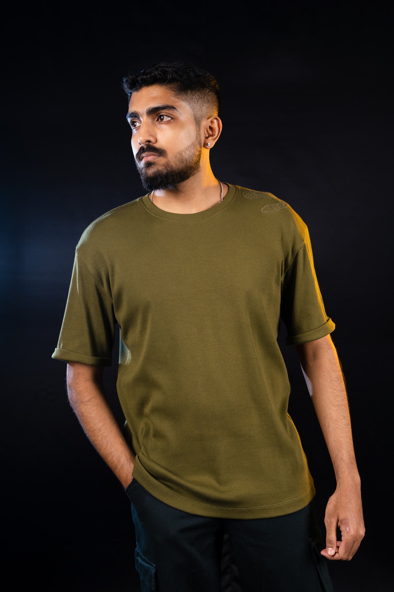 Snake embroidered - Regular Unisex Tshirt