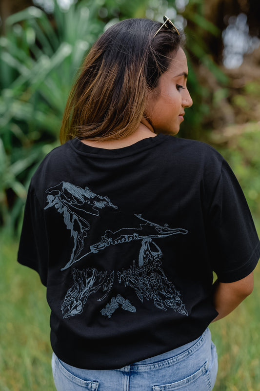 TRIVES Lord of The Ring T-shirt - Back View