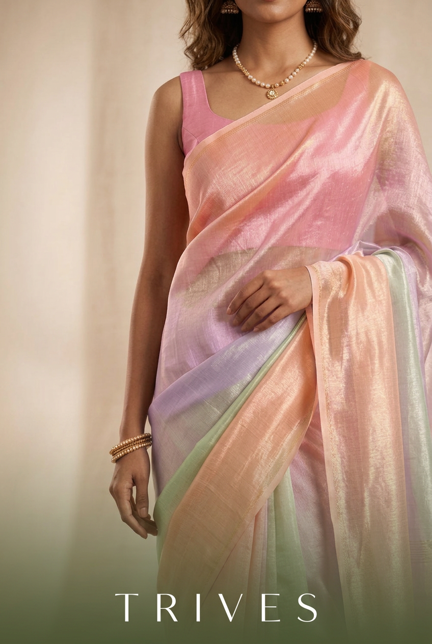 TRIVES saree detail